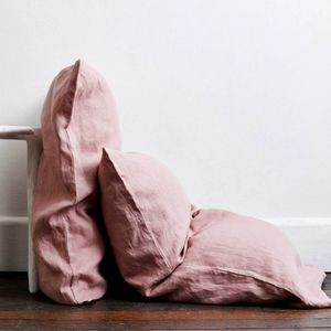 Bed Threads Lavender French linen pillowcase set